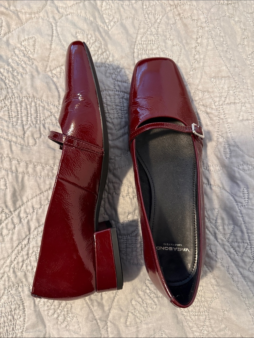 Vagabond ballet kitten heel loafer